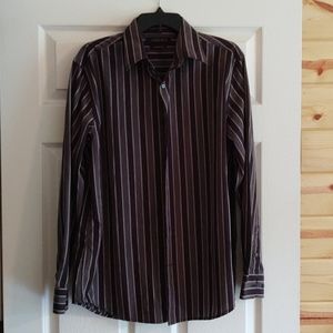 Men's Axist dress shirt, large, long sleeve, new